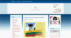 Desktop Screenshot of karmelava.eu
